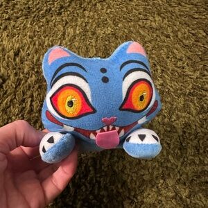 K Pop Demon Hunters Derpy Tiger Plush Keychain
